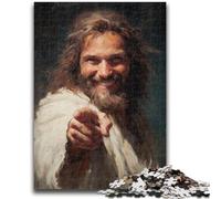 JigsawPuzzle 1000 Pieces for Adults Jesus Learning Educational Toy for Is Ideal As A Gift for The Whole Family 26x38cm
