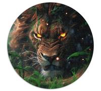 JigsawPuzzle 1000 Pieces for Adults Lions of The Darkwood Forest Difficult Puzzles for Adults Challenging Brain Teaser - Relaxing Toy for Teenagers (Size 67.5x67.5cm)
