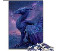 JigsawPuzzle 1000 Pieces for Adults Magic Dragon, Brain Teaser For Wall Decoration Unique Birthday And Xmas Gifts for for Age 14 (Size 26x38cm)