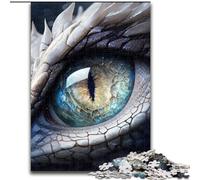 JigsawPuzzle 1000 Pieces for Adults Magic Dragon Eye Puzzles for Adults Challenging DIY Brain Teaser, Interactive Family Game (Size 50x75cm)