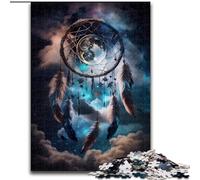 JigsawPuzzle 1000 Pieces for Adults Magic Dream Catcher Puzzle Brain Teaser Game for Teenagers, for Family Game Night (size : 26x38cm)