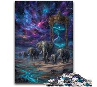 JigsawPuzzle 1000 Pieces for Adults Magic Elephant Help The Brain Exercise Addictive Toys to Cultivate Patience Suitable for Couples 50x75cm