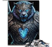 JigsawPuzzle 1000 Pieces for Adults Mechanical Tiger Puzzle Challenging DIY Art for Enthusiasts, for Relaxation (size : 50x75cm)