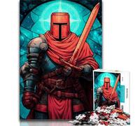 JigsawPuzzle 1000 Pieces for Adults Medieval Knights,Challenging Game And Family Play Educational Game for Birthday,Chrismas (38x26cm)
