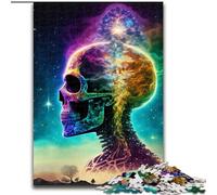 JigsawPuzzle 1000 Pieces for Adults Mind Blown Impossible Jigsaw Puzzles for Adults size 26x38cm Colorful Home Decor & Interactive Family Game