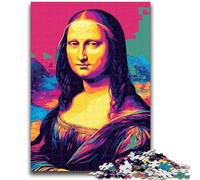 JigsawPuzzle 1000 Pieces for Adults Mona Lisa Help The Brain Exercise Addictive Toys to Cultivate Patience Suitable for Couples 26x38cm