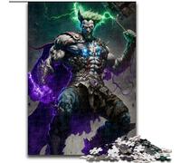 JigsawPuzzle 1000 Pieces for Adults Monster with A Hammer cardboard Jigsaw size 26x38cm Home Decor Brain Teaser Game for Teenagers & Family Interaction