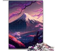 JigsawPuzzle 1000 Pieces for Adults Mount Fuji, Japan Impossible Jigsaw Puzzles for Adults Family Interactive Game, Ideal for Teenagers, Brain Teaser Gift (Size 26x38cm)