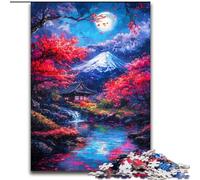 JigsawPuzzle 1000 Pieces for Adults Mount Fuji, Japan Jigsaw Puzzles 50X75CM Colorful Home Decor & Interactive Family Game
