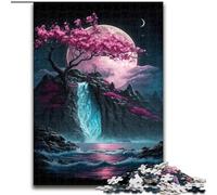 JigsawPuzzle 1000 Pieces for Adults Mount Fuji Japan Jigsaw Puzzles for Adults for Birthdays, Holidays, Space Party Decorations (Size 26x38cm)
