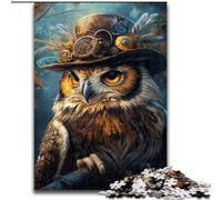 JigsawPuzzle 1000 Pieces for Adults Mysterious Owl Puzzle Interactive Family Game, Ideal, Family Activity Game (size 50x75cm)