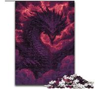 JigsawPuzzle 1000 Pieces for Adults Nebula Dragon, Brain Teaser For Wall Decoration Unique Birthday And Xmas Gifts for for Age 14 (Size 50x75cm)