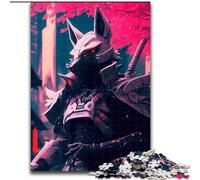 JigsawPuzzle 1000 Pieces for Adults Neon Warrior Impossible Jigsaw Puzzles for Adults Family Interactive Game, Ideal for Teenagers, Brain Teaser Gift (Size 38x26cm)