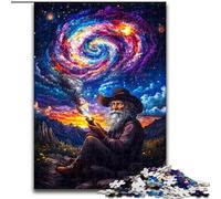 JigsawPuzzle 1000 Pieces for Adults Old Man of The Universe cardboard Jigsaw Puzzles 26X38CM DIY Decoration, Brain Challenge, for Adult, Family