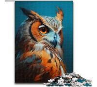 JigsawPuzzle 1000 Pieces for Adults Owl Puzzles for Adults for Family Fun Perfect for Holidays, Interactive Game Nights (Size 26x38cm)