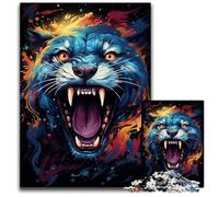 JigsawPuzzle 1000 Pieces for Adults Painting Colorful Animals Challenging Puzzles Perfect for Christmas Halloween Easter New Year 1000 PCS(75x50cm)