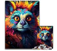 JigsawPuzzle 1000 Pieces for Adults PaintingColorArtAnimals Difficult Puzzles for Adults Challenging Brain Teaser for Teenagers Family Fun Interactive Game 1000 PCS(38x26cm)
