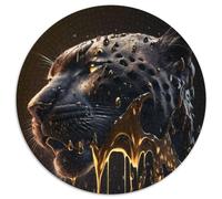 JigsawPuzzle 1000 Pieces for Adults Panther Drips Difficult Puzzles for Adults Brain Teaser Game for Teenagers, for Family Game Night (67.5x67.5cm)