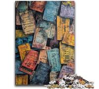 JigsawPuzzle 1000 Pieces for Adults Paris Collage Learning Educational Toys Unique Home Decor And Gifts for 14+ 50x75cm