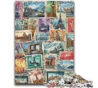 JigsawPuzzle 1000 Pieces for Adults Paris Collage Learning Educational Toys Unique Home Decor And Gifts for 14+ 50x75cm