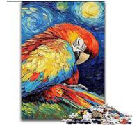JigsawPuzzle 1000 Pieces for Adults Parrot Night Sky Jigsaw Puzzles size 50x75cm Colorful Home Decor & Interactive Family Game