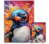 JigsawPuzzle 1000 Pieces for Adults Penguin Jigsaw Puzzles Brain Challenge, for Teenagers & Home Decor 50x75CM/19.68x29.52inch