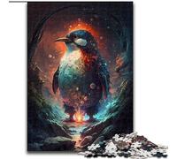 JigsawPuzzle 1000 Pieces for Adults Penguin Jigsaw Puzzles Made of cardboard,Toys Gift Educational Intellectual Decompressing Fun Family Game 1000pcs(26x38cm)