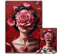 JigsawPuzzle 1000 Pieces for Adults Petals of Passion Puzzles for Adults Interactive Family Game DIY Home Decor Brain Teaser Gift 1000 PCS(38x26cm)