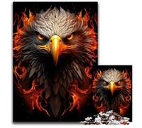 JigsawPuzzle 1000 Pieces for Adults Phoenix Bird Paper Jigsaw Puzzles for Travel Lovers Couples Challenging Toy 1000 PCS(38x26cm)