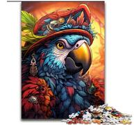 JigsawPuzzle 1000 Pieces for Adults Pirate Parrot Difficult Puzzles for Adults size 26x38cm Perfect for Teenagers, Family Bonding, Brain Teaser & DIY Home Decor Gift