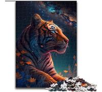 JigsawPuzzle 1000 Pieces for Adults Planet Tiger Made of Wood, for Ages 14+ 50x75cm Family Fun Craft, Perfect for Birthdays, Holidays