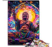 JigsawPuzzle 1000 Pieces for Adults Psychedelic Buddha Puzzle for Home Decor, Ideal Christmas & New Year Gift for Teenagers (size : 50x75cm)