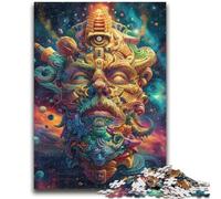 JigsawPuzzle 1000 Pieces for Adults Psychedelic Humans Learning Educational Toys Unique Home Decor And Gifts for 14+ 26x38cm