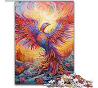 JigsawPuzzle 1000 Pieces for Adults Psychedelic Phoenix Bird Puzzle for Home Decor, Ideal Christmas & New Year Gift for Teenagers (size : 26x38cm)