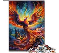 JigsawPuzzle 1000 Pieces for Adults Psychedelic Phoenix Bird Puzzle Perfect for Teenagers, Family Bonding, Brain Teaser & DIY Home Decor Gift (size : 26x38cm)