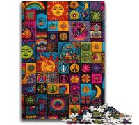 JigsawPuzzle 1000 Pieces for Adults Psychedelic Things Help The Brain Exercise Addictive Toys to Cultivate Patience Suitable for Couples 50x75cm