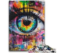 JigsawPuzzle 1000 Pieces for Adults Psychic Eyes Learning Educational Toy for Is Ideal As A Gift for The Whole Family 50x75cm