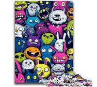 JigsawPuzzle 1000 Pieces for Adults Rabbit Art Toys Educational Games Stress Relieving Artists Collection, Fine Art 50x75cm