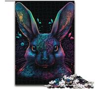 JigsawPuzzle 1000 Pieces for Adults Rabbit Jigsaw Educational Brain Teaser, Artistic Home & Office Decor, 14+ Age (size : 50x75cm)
