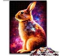 JigsawPuzzle 1000 Pieces for Adults Rabbit Jigsaw Interactive Family Game, Ideal, Family Activity Game (size : 26x38cm)