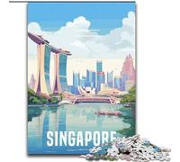 JigsawPuzzle 1000 Pieces for Adults Singapore, for And from 14 Years And over Educational Learning Toys Family Games Birthday Present 26x38cm