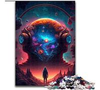 JigsawPuzzle 1000 Pieces for Adults Singularity Puzzles for Adults Challenging DIY Brain Teaser, Interactive Family Game (Size 50x75cm)