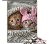 JigsawPuzzle 1000 Pieces for Adults Sleeping Cat, Educational Toys for Is Ideal As A Gift for The Whole Family for And 14 Years Old (size 26x38cm)