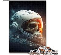 JigsawPuzzle 1000 Pieces for Adults Space Skull Jigsaw Made of cardboard,Relaxing Entertainment, Home Decor 1000pcs(26x38cm)