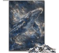 JigsawPuzzle 1000 Pieces for Adults Space Whale Jigsaw for Teenager & Families, Perfect DIY Decor & Brain-Teasing Challenge (size 50x75cm)