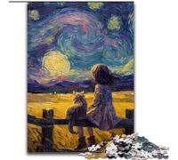 JigsawPuzzle 1000 Pieces for Adults Starry Sky Educational Family Game Is Ideal As Gifts for The Whole Family for 14+ (size 50x75cm)