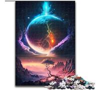 JigsawPuzzle 1000 Pieces for Adults Stellar Sunset Galaxy Challenging Puzzles Interactive Family Game, DIY Home Decor, Brain Teaser Gift size 38x26cm
