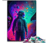 JigsawPuzzle 1000 Pieces for Adults Surreal Astronaut Puzzles for Adults for Family And Friends, Suitable for Ages 14+ size 50x75cm