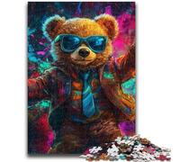 JigsawPuzzle 1000 Pieces for Adults Teddy Bear Family Fun for Is Ideal As A Gift for The Whole Family for And Age 14 Years Up 26x38cm