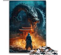 JigsawPuzzle 1000 Pieces for Adults The Dragon Lord, Game Toys Every Piece Is Unique - Challenging Family Fun Game for for Age 14 (Size 50x75cm)